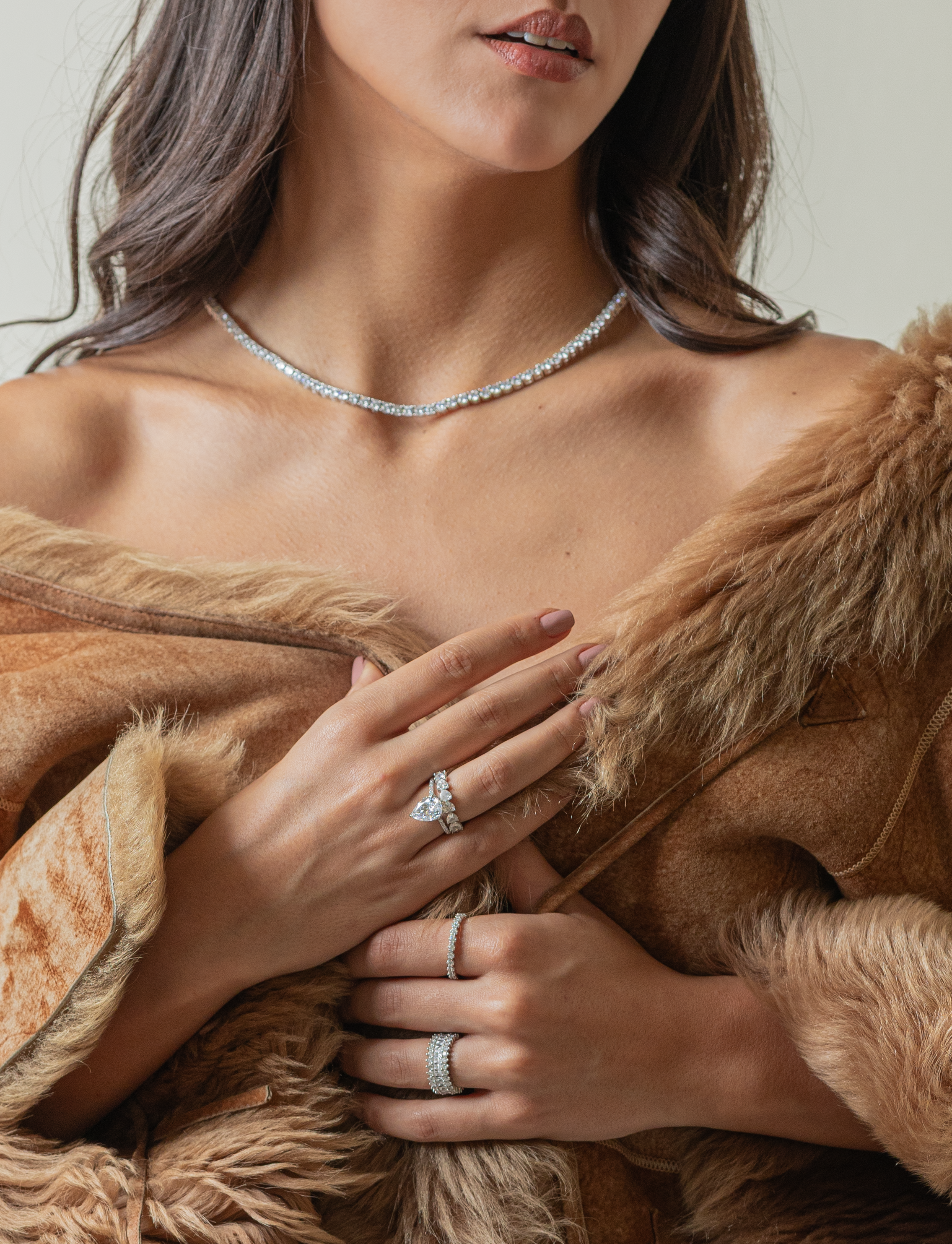 Modern sterling silver jewelry designed for confident women