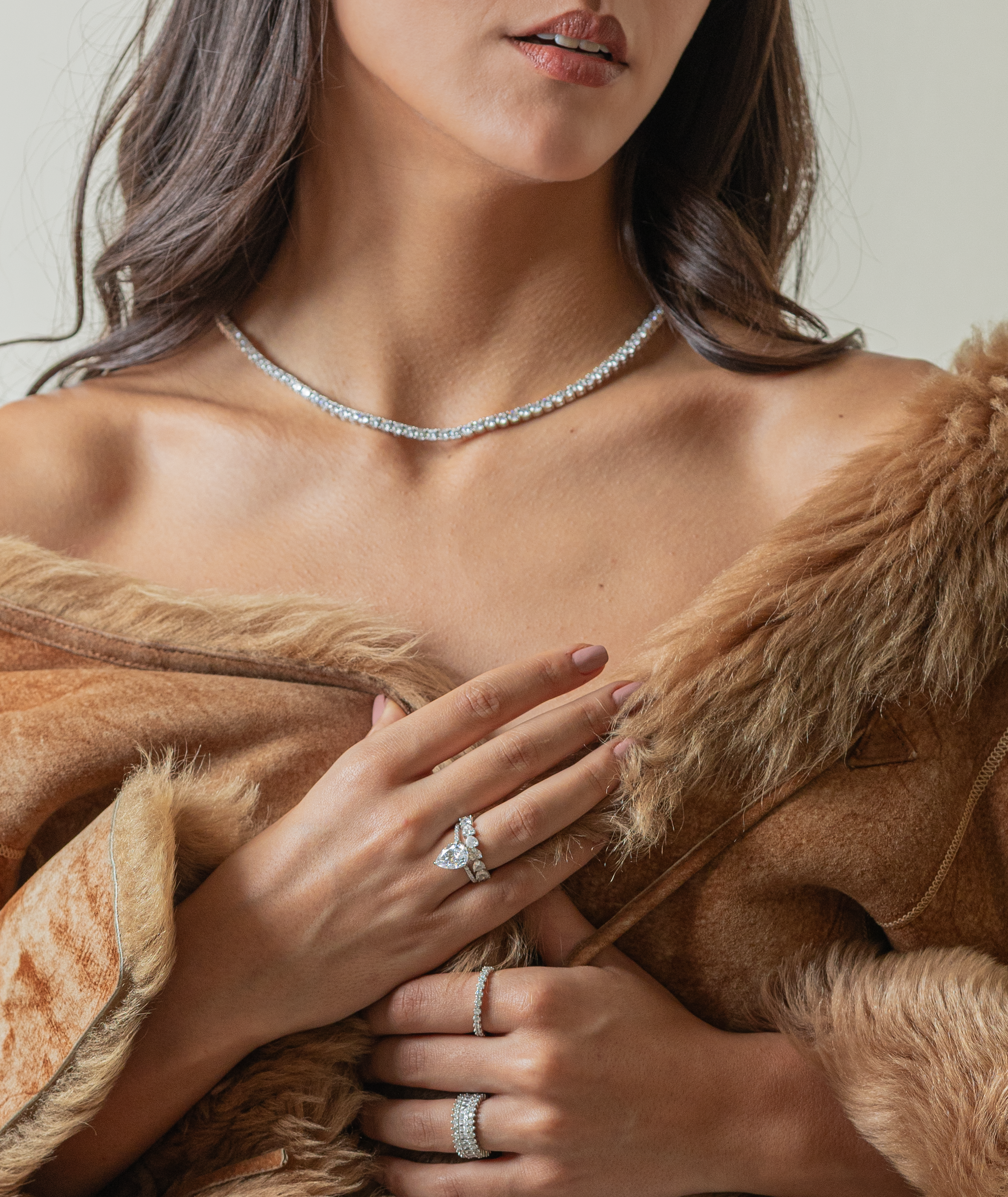 Modern sterling silver jewelry designed for confident women