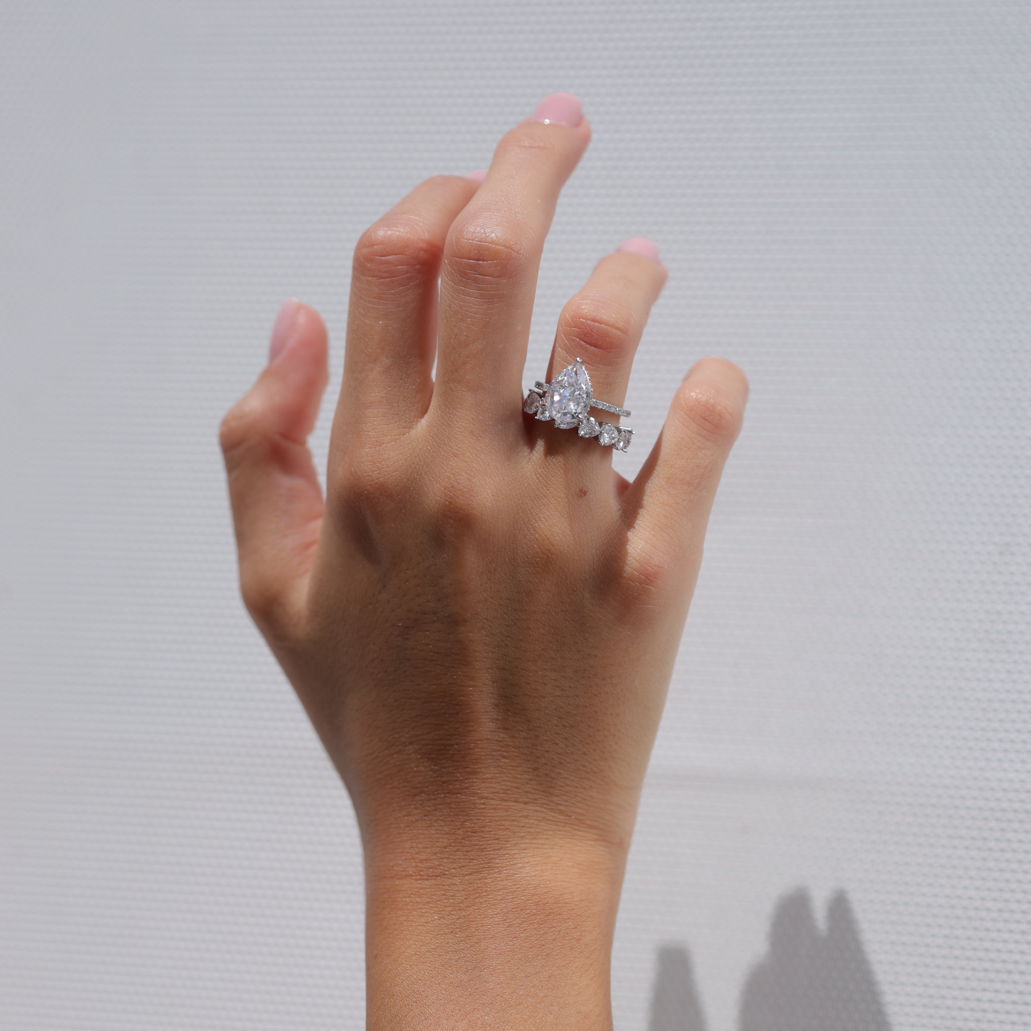 Stackable sterling silver bands designed for everyday wear